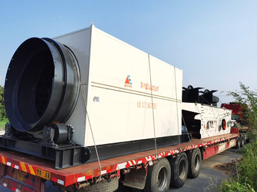 時產(chǎn)800噸移動式建筑垃圾處理破碎站在四川安營扎寨